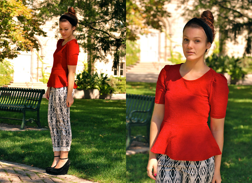 Outifts, Lookbook, Mode, Peplum